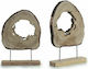 Gift Decor Decorativ de Spațiu Trunchi din Lemn 44x10x61cm 1buc