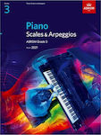 ABRSM Piano Scales & Arpeggios 2021 Learning Method for Piano Grade 3 STO-ABR.2380.0125