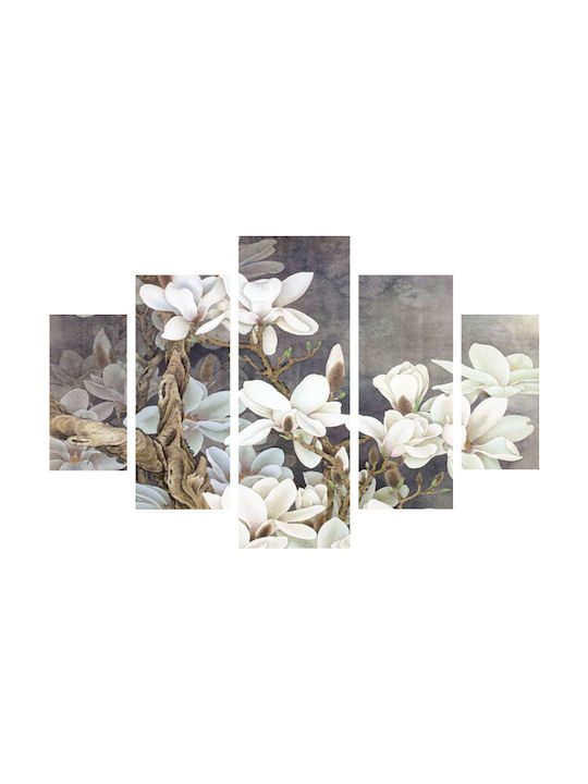 Freebox Magnolia Kobus Πίνακας Ξύλινος 82x56cm
