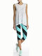 Dri-Fit Pro Dri-fit Schulung Frauen Capri Leggings Türkis