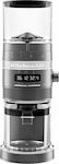 Kitchenaid Coffee Grinder On Demand 150W with Bean Hopper Capacity 340gr Medallion Silver