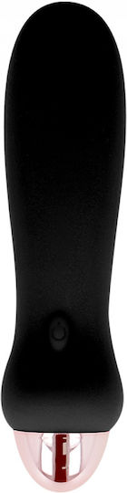 Dolce Vita Rechargeable Vibrator Five Mini Κλασικός Δονητής 12.4cm Black
