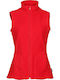 Stedman Women's Sleeveless Promotional Cardigan Red