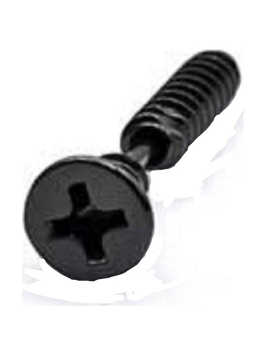 Screw Back Earring Surgical Steel 316L