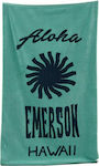 Emerson Blue Cotton Beach Towel 160x86cm