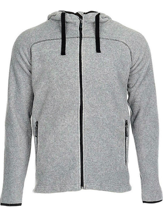 Stedman Power Men's Long Sleeve Promotional Cardigan Grey Heather