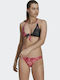 Festivibes Reversible Bikini Τριγωνάκι Black/Wild Pink