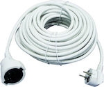 Extension Cable Cord 20m White