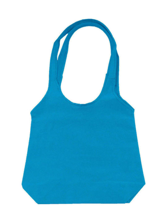 Jassz Υφασμάτινη Τσάντα για Ψώνια σε Μπλε χρώμα