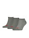 Levi's Cut Batwing Logo Ανδρικές Μονόχρωμες Κάλτσες Γκρι 3Pack