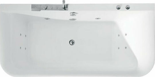 Karag Fani Acrylic Bathtub with Hydromassage 170x80cm