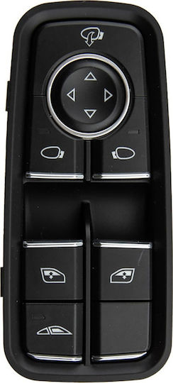 NTY Car Window Switch for Porsche 911 / 991 2011 16pin Black