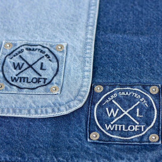Witloft Șorț Ospătar Mediu Denim Collection Albastru