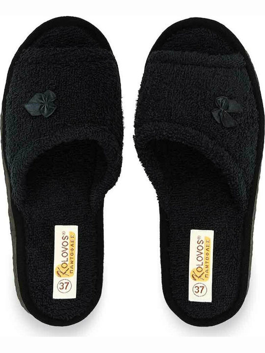 Kolovos 03 Slippers Black