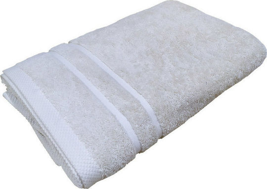 Blanc de Blanc Ξενοδοχειακή Πετσέτα Μπάνιου 160x80 εκ. Λευκή Βάρους 600gsm