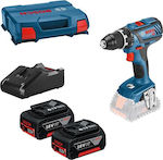 Bosch GSB 18V-28 Șurubelniță cu percuție Mașină de găurit Baterie 18V 2x3Ah