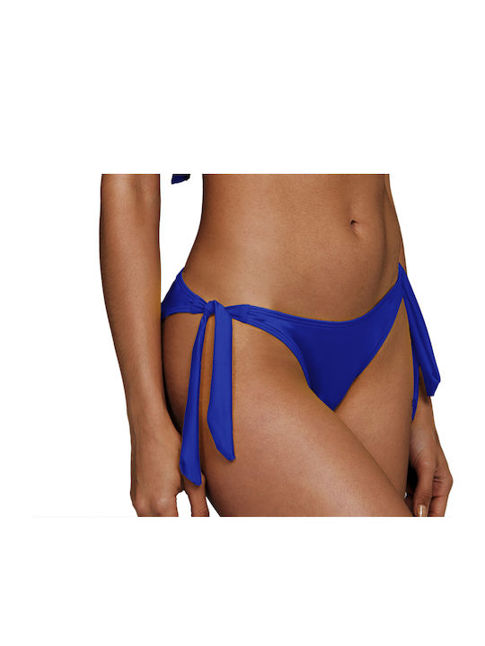 Blu4u Bikini Brazil με Κορδονάκια Μπλε