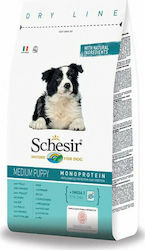 Schesir Medium Puppy Dry Food for Medium Breed Puppies with Chicken Schesir Medium Puppy Dry Food for Medium Breed Puppies with Chicken