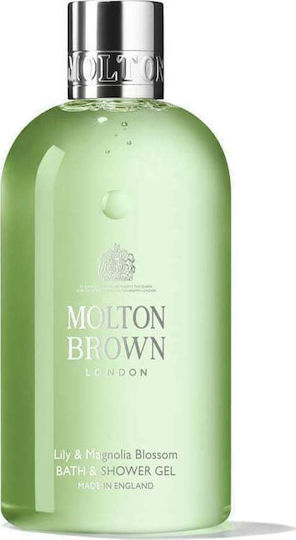 Molton Brown Lily & Magnolia Blossom Bubble Bath Gel With Woody Scent 300ml