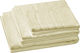 Politishome Hotelhandtuch Gesicht 90x50cm Ecru Gewicht 550gsm