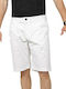 Superdry International Men's Chino Monochrome Shorts White