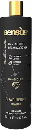 Sensus Alisa Diamond Liss Straightening Shampoos Smoothing for All Hair Types 500ml