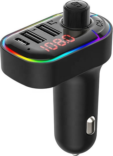 Vakoss FM Transmitter Αυτοκινήτου MP3 C12 με USB