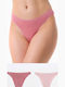 Minerva Fimelle Rio Women's Slip 2Pack Pink