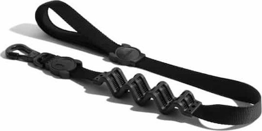 Zee-Dog Lesă/Cordon Câine Curea Ruff Gotham S 2cm în culoarea Negru 1.2m