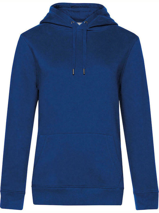 B&C Queen Werbe-Hoodie Royal