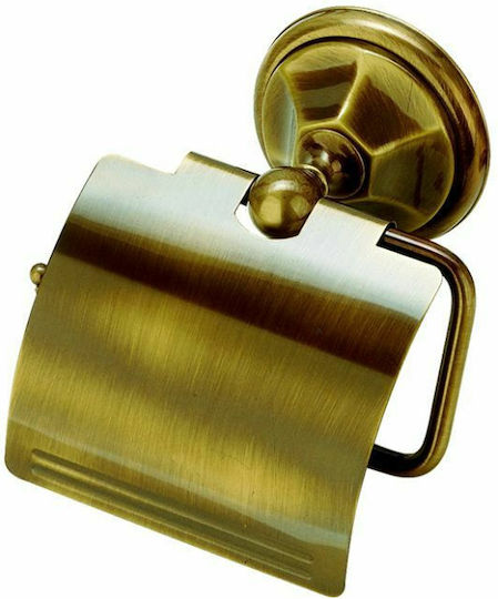 Gloria Suport De Hârtie Montat Pe Perete 34-6605 Bronz Antica Bronz Antica