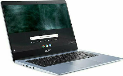 Acer Chromebook 314 CB314-1H-C11A 14" IPS FHD (Celeron Dual Core-N4000/4GB/64GB Stocare flash/Chrome OS) (Tastatură UK)