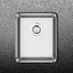 Fortinox Squadro 28034 108-28034-110 Undermount Sink Inox Satin W38xD44cm Silver
