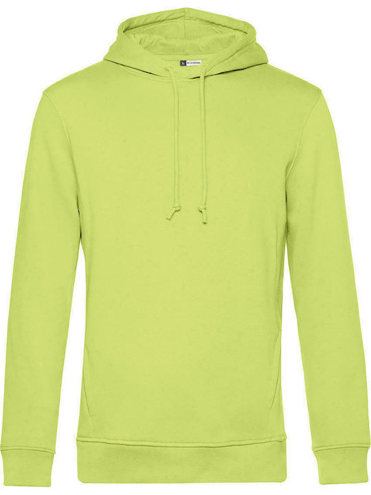 B&C Men's Long Sleeve Promotional Sweatshirt Yellow