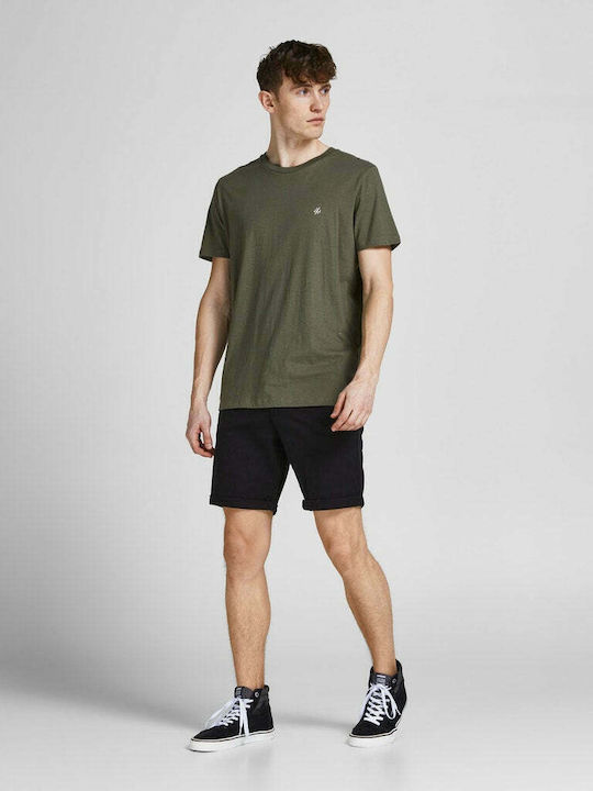 Jack & Jones Ανδρική Βερμούδα Chino Μαύρη