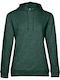 B&C Women's Long Sleeve Promotional Sweatshirt Green