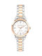 Trussardi T-Original Γυναικείο Ρολόι 28mm Μπαταρίας με Ροζ Χρυσό Ατσάλινο Μπρασελέ
