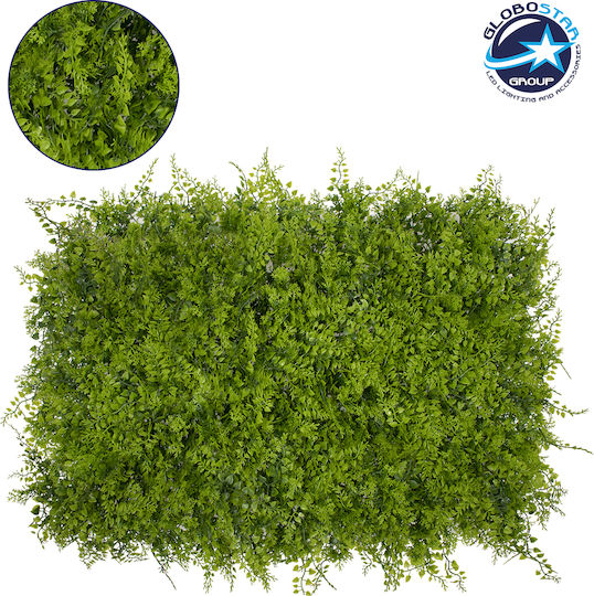 GloboStar Artificial Foliage Panel Leyland - Dwarf Ivy Green - Olive green 60x40cm