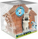 Plastoy Idefix’s Doghouse Children's Money Box Plastic Brown 9x9x10cm