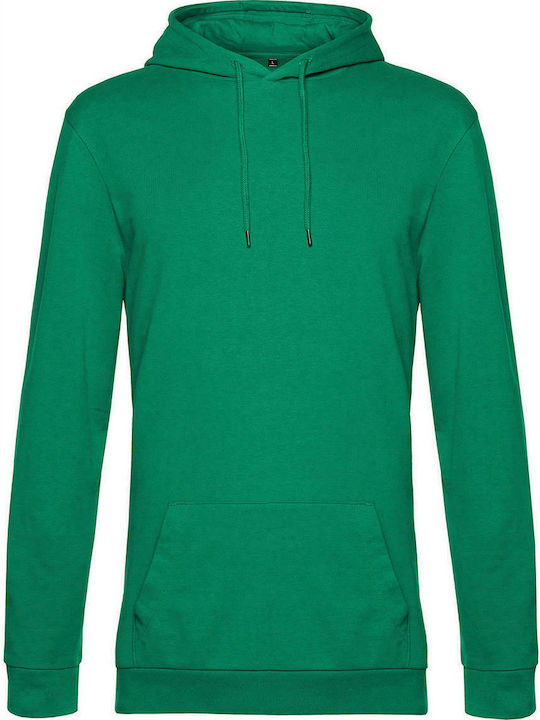 B&C Men's Long Sleeve Promotional Sweatshirt Green