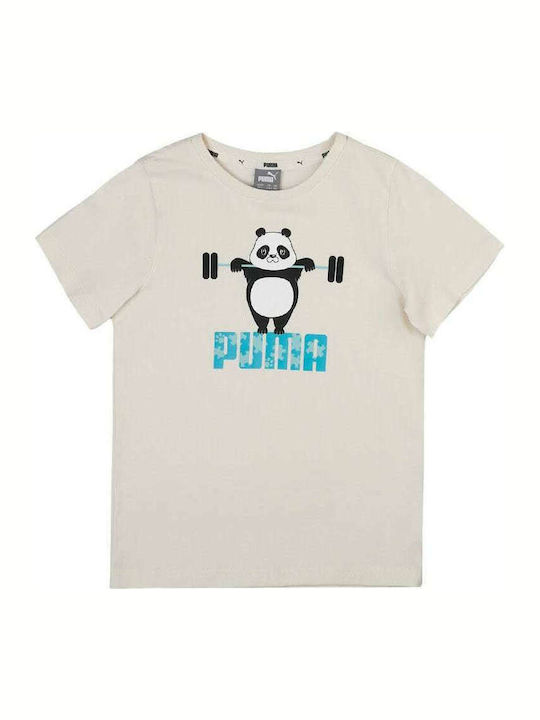 PUMA T-shirt Μπεζ