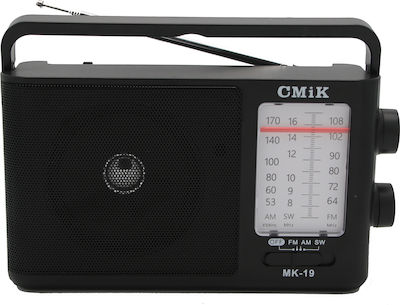 CmiK MK19 Tragbares Radio Schwarz