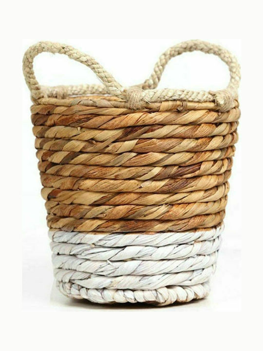 Wooden Decorative Basket 20x20x26cm Soulworks