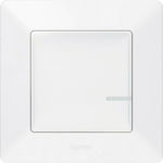 Legrand Valena Allure with Netatmo Recessed Electrical Lighting Wall Switch with Frame Basic White