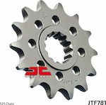 JT Sprockets Vorderes Ritzel BENELLI TRK 502 2017-2018 / TRK-X 502 2018-2020 / LEONCINO 500 2017