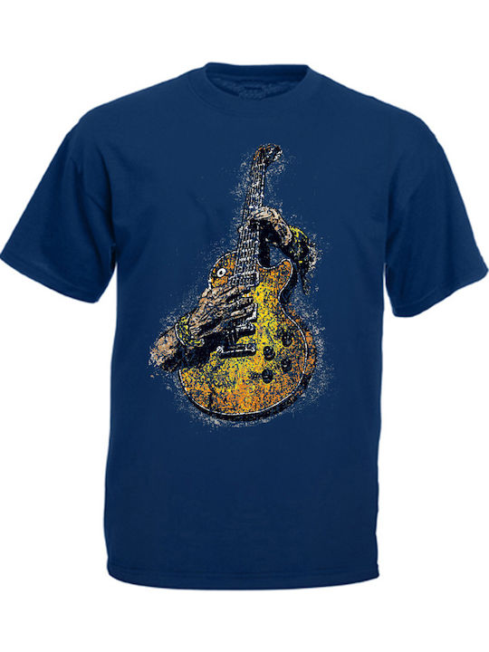 Rock Guitar Navy Blue