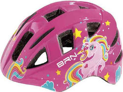 BRN Unicorn Kids' Helmet for City Bike Pink