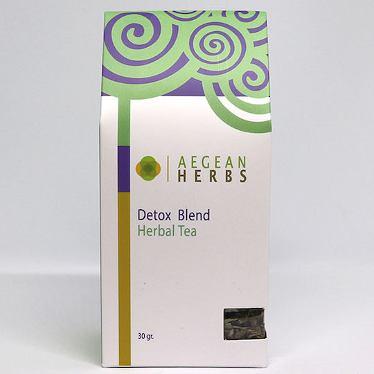 Aegean Herbs Detox Blend Herbal Tea Μείγμα Βοτάνων 30gr