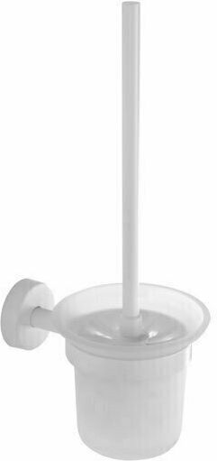Karag Uno 170166 Glass Toilet Brush White