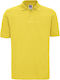 Russell Europe Men's Short Sleeve Promotional Blouse Yellow